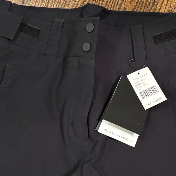 Boulder Gear Women's High Waisted Black Ski Pants - Picture 2 of 6